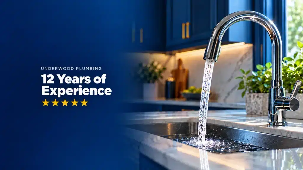 Underwood Plumbing TN website banner